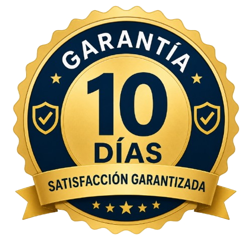 Garantía de satisfacción de 10 días